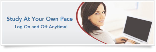 Study at your own pace banner